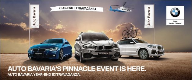 AD: Only the best deals on BMW models during Auto Bavaria’s Year-End Extravaganza event this weekend