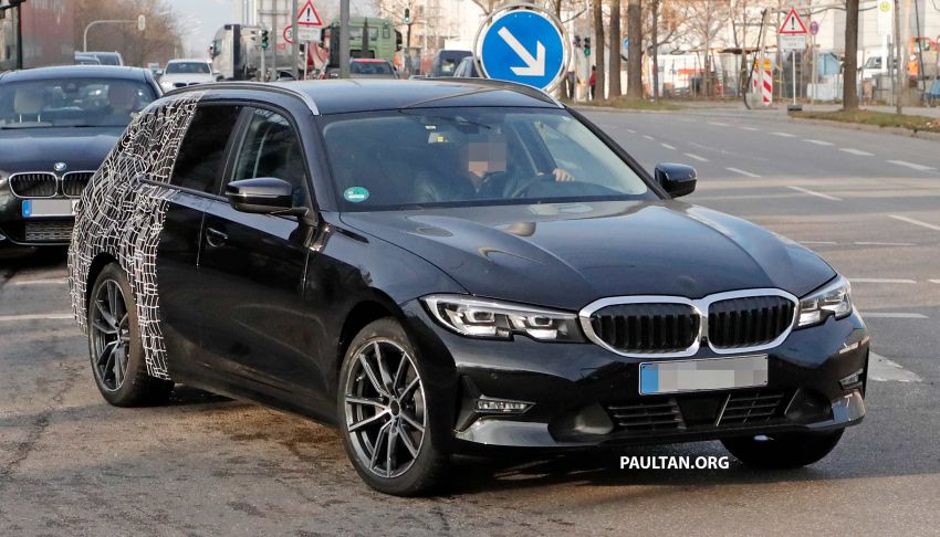 SPYSHOTS: BMW 3 Series Touring seen again testing 896480