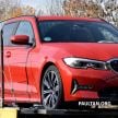 SPYSHOTS: G21 BMW 3 Series Touring with less camo