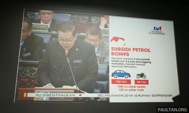No RON 95 fuel subsidy for luxury or premium cars