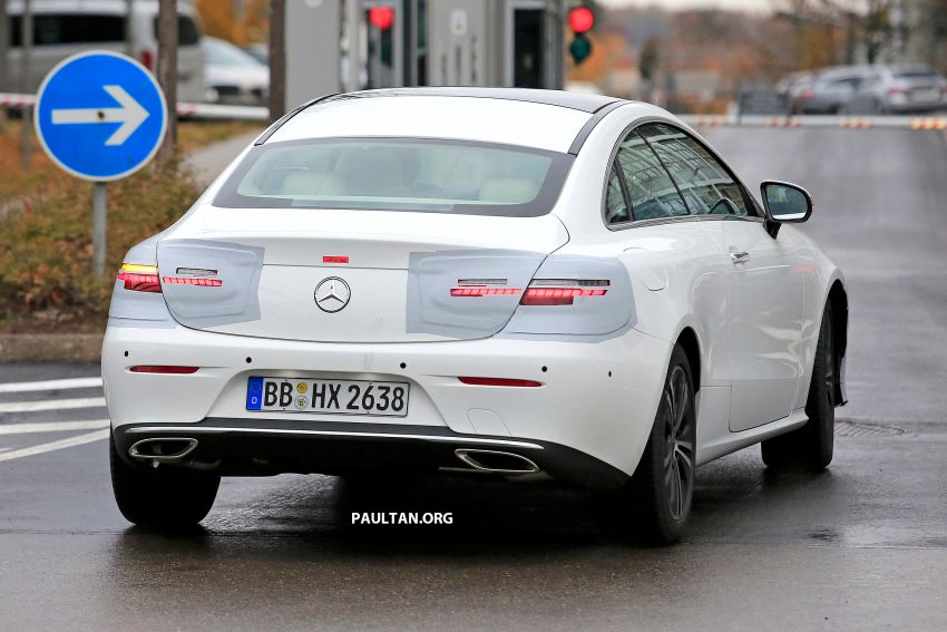 SPIED: C238 Mercedes-Benz E-Class Coupe facelift spotted – A-Class inspired face, new OLED tail lights 897018