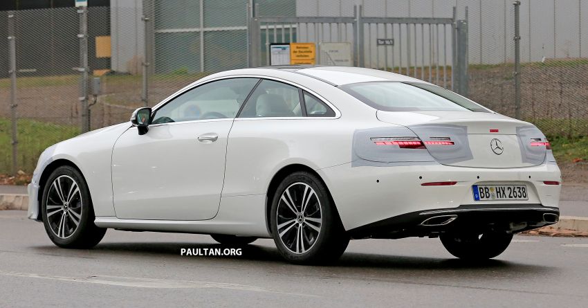 SPIED: C238 Mercedes-Benz E-Class Coupe facelift spotted – A-Class inspired face, new OLED tail lights 897007