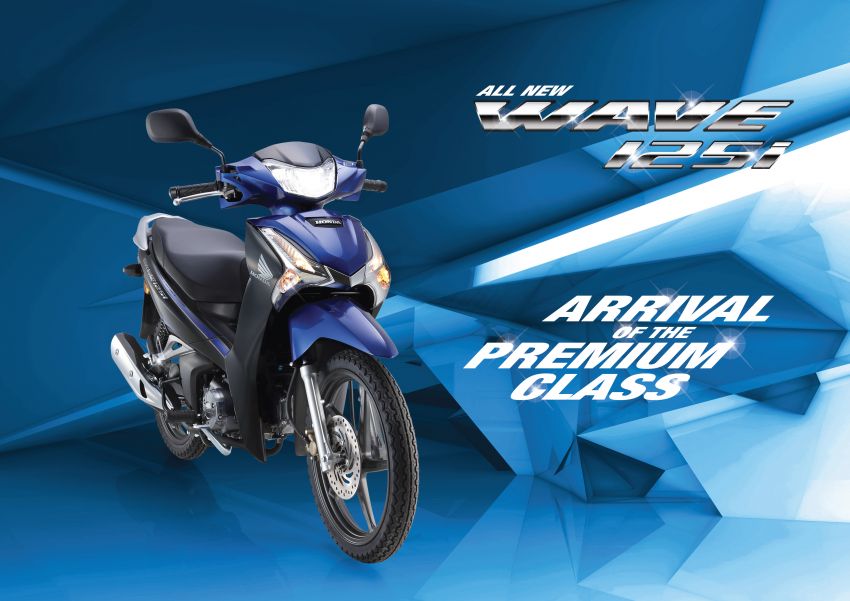 2019 Honda Wave 125i – price drops to RM5,999 for single-disc, RM6,299 for double-disc, LED headlight 890181