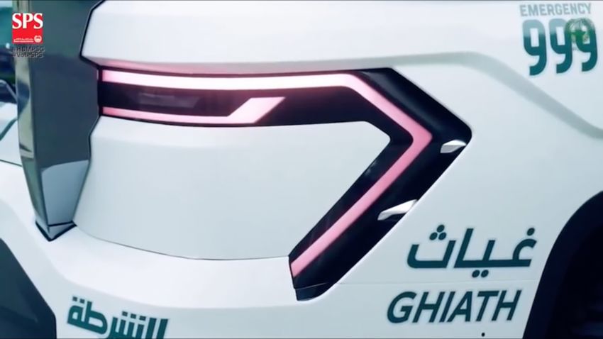 The Ghiath Beast Patrol – Dubai’s new hi-tech cop car 895183
