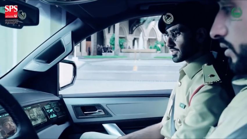 The Ghiath Beast Patrol – Dubai’s new hi-tech cop car 895186