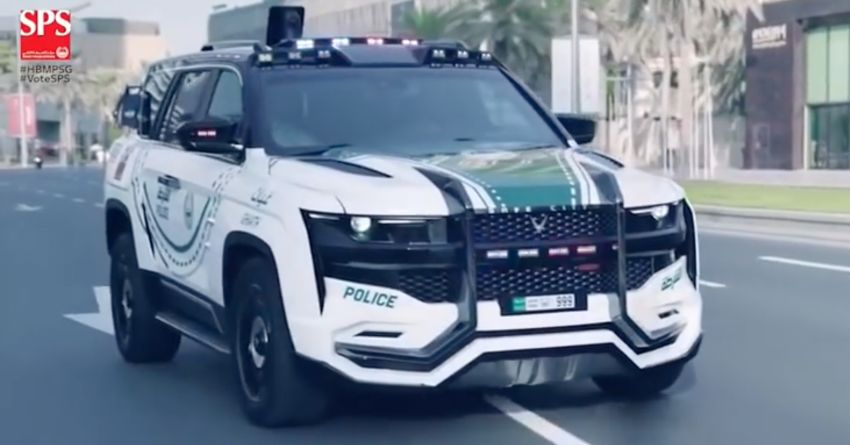 The Ghiath Beast Patrol – Dubai’s new hi-tech cop car 895188