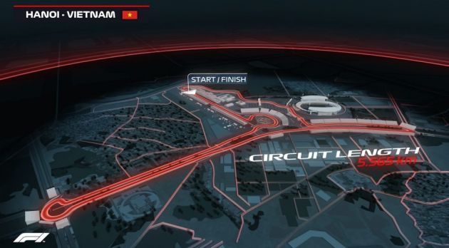 Vietnam anjur Grand Prix F1 bermula musim 2020