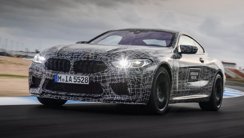 F92 BMW M8 Coupe preliminary details – V8, 591 hp, M xDrive AWD; Convertible and Gran Coupe models later 886374