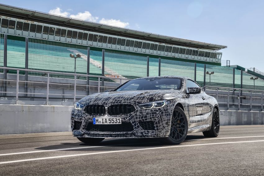 F92 BMW M8 Coupe preliminary details – V8, 591 hp, M xDrive AWD; Convertible and Gran Coupe models later 886349