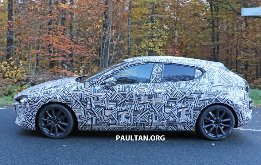 SPIED: All-new Mazda 3 – exterior and interior revealed 888353