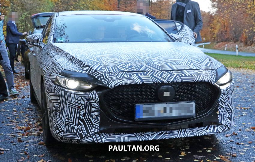 SPIED: All-new Mazda 3 – exterior and interior revealed 888348
