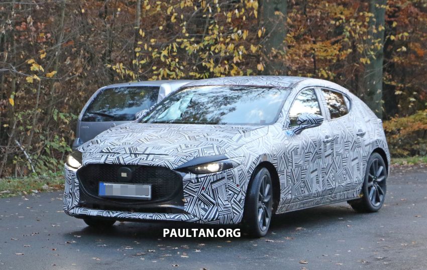 SPIED: All-new Mazda 3 – exterior and interior revealed 888349