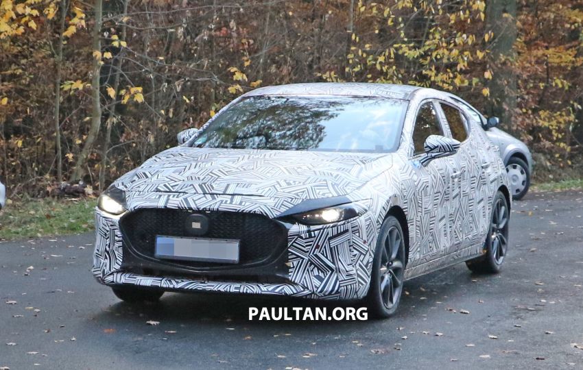 SPIED: All-new Mazda 3 – exterior and interior revealed 888350