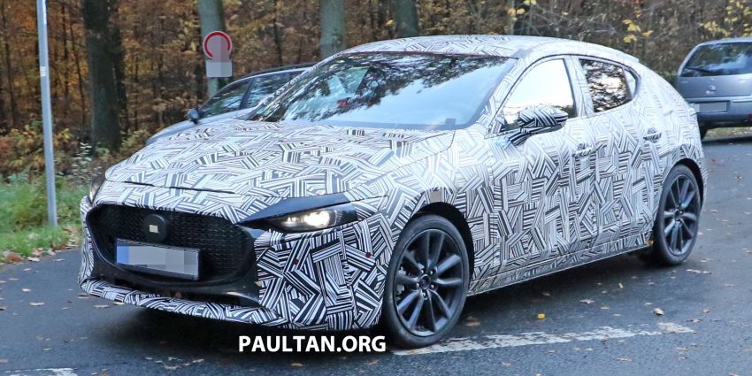 SPIED: All-new Mazda 3 – exterior and interior revealed 888351
