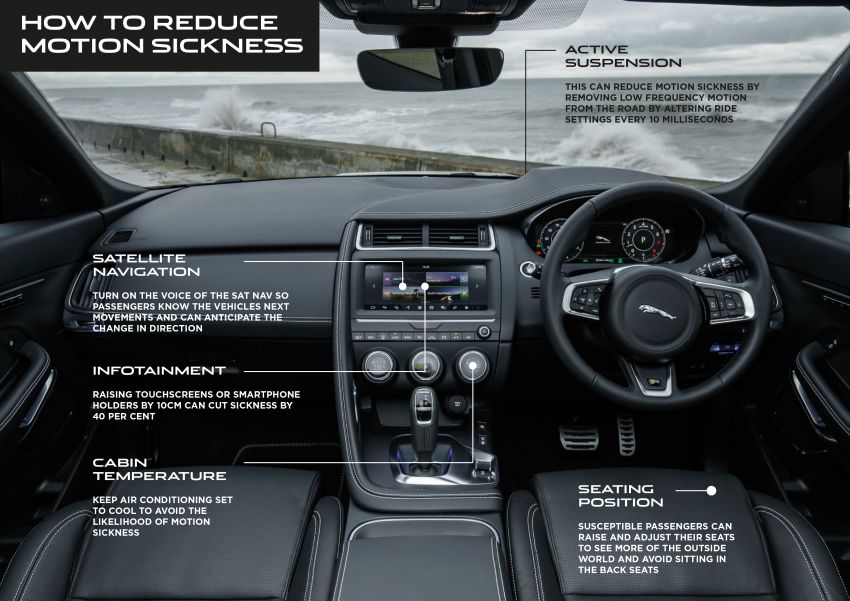 Jaguar Land Rover reveals anti-motion sickness tech 881850