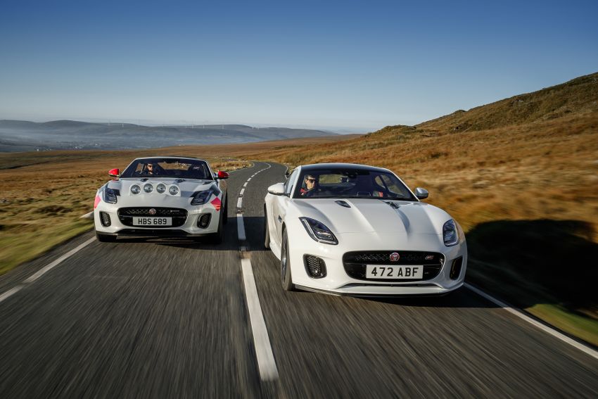 Jaguar F-Type Convertible is an unlikely rally car 887807