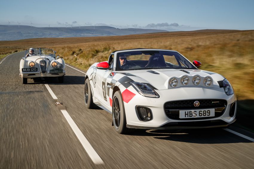 Jaguar F-Type Convertible is an unlikely rally car 887820