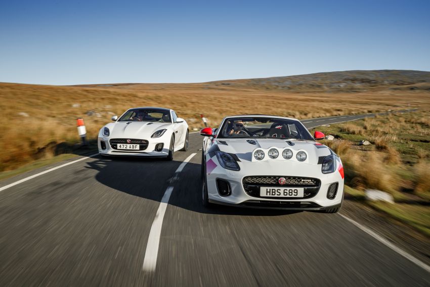 Jaguar F-Type Convertible is an unlikely rally car 887821