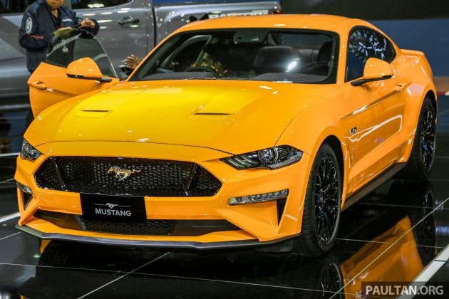 KLIMS18: Ford Mustang <em>facelift</em> buat penampilan – 5.0L GT dan 2.3L EcoBoost akan dijual tahun depan