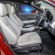 Honda HR-V RS – full black interior replaces ivory
