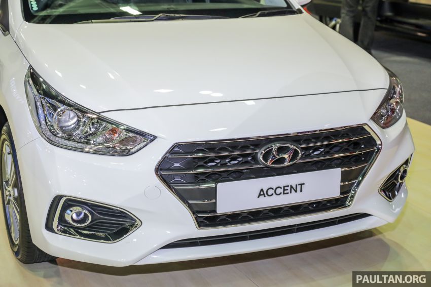 KLIMS18: Hyundai Accent on display – 1.4 litre Kappa engine, six airbags; Honda City/Toyota Vios alternative 892632