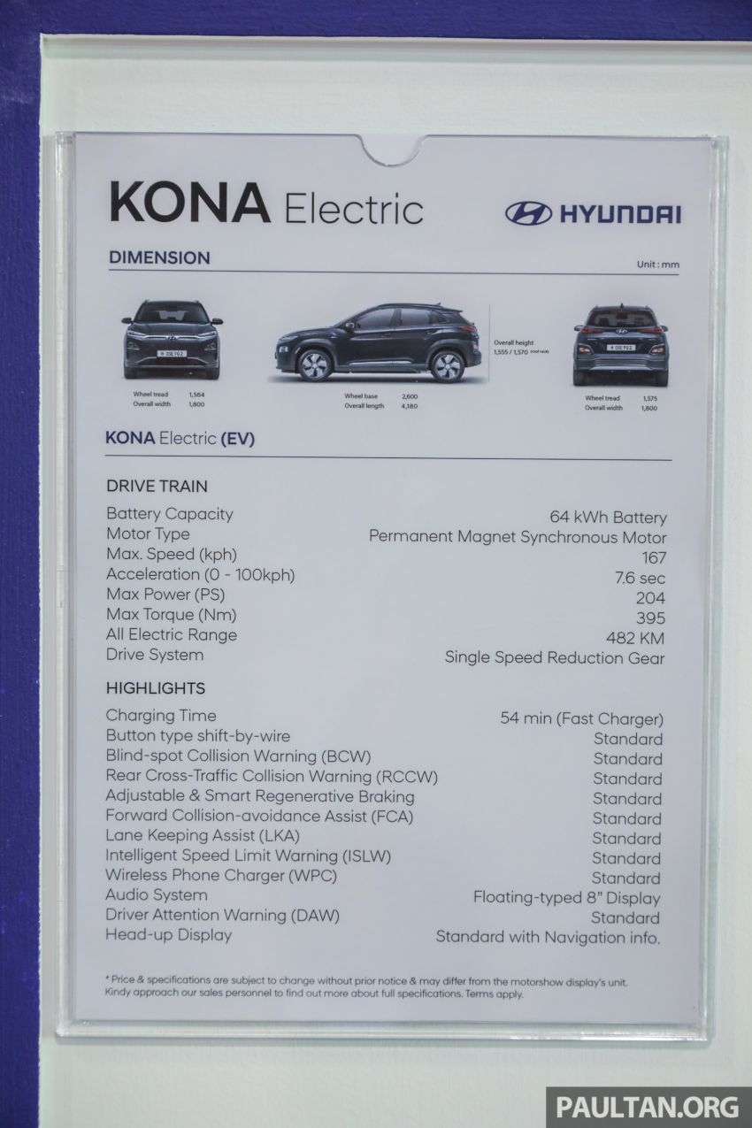 KLIMS18: Hyundai Kona Electric, 1.6 Turbo on show – ICE version set for Q2 2019 Malaysian debut 892373