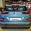 KLIMS18: Hyundai Kona 1.6 Turbo dan Electric – model enjin petrol mungkin dilancar pada Mei 2019