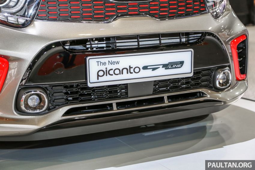 KLIMS18: Kia Picanto GT Line on display with AEB 894154