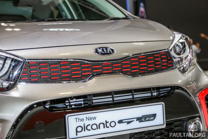 KLIMS18: Kia Picanto GT Line on display with AEB 894153