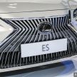 KLIMS18: Lexus ES250 baru dipertonton di Malaysia