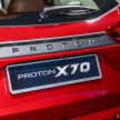 Proton X70 dilancar secara rasmi – harga bermula RM99,800 hingga RM123,800, 4 varian ditawarkan