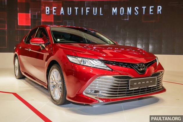 KLIMS18: New Toyota Camry launched – 2.5V, RM190k