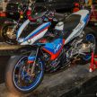 KLIMS18: Yamaha Y15ZR ubah suai gaya superbike