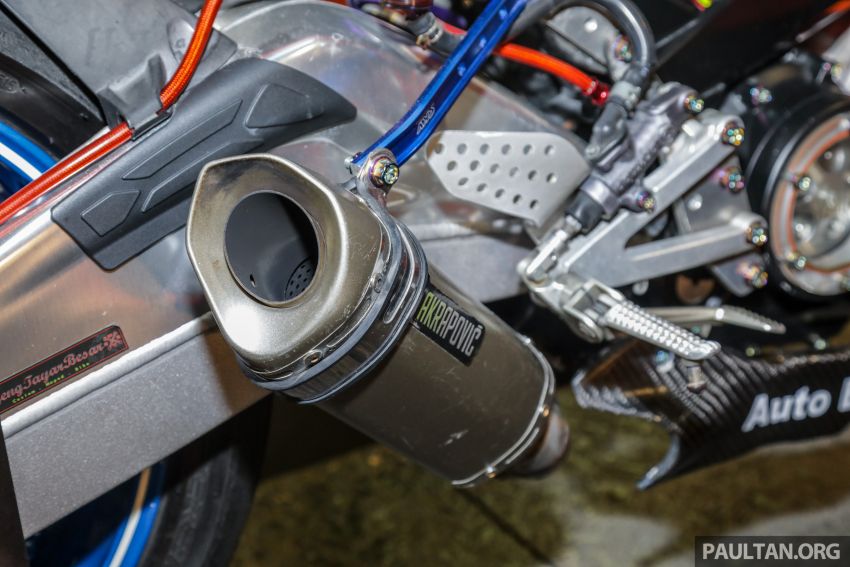KLIMS18: Yamaha Y15ZR ubah suai gaya superbike 894713