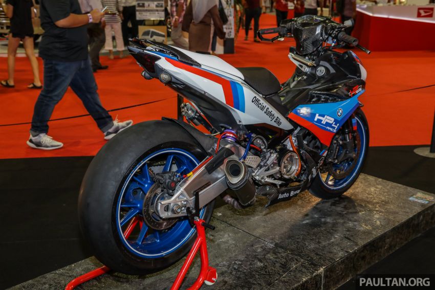 KLIMS18: Yamaha Y15ZR ubah suai gaya superbike 894700