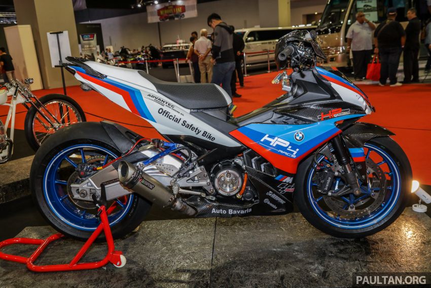 KLIMS18: Yamaha Y15ZR ubah suai gaya superbike 894701