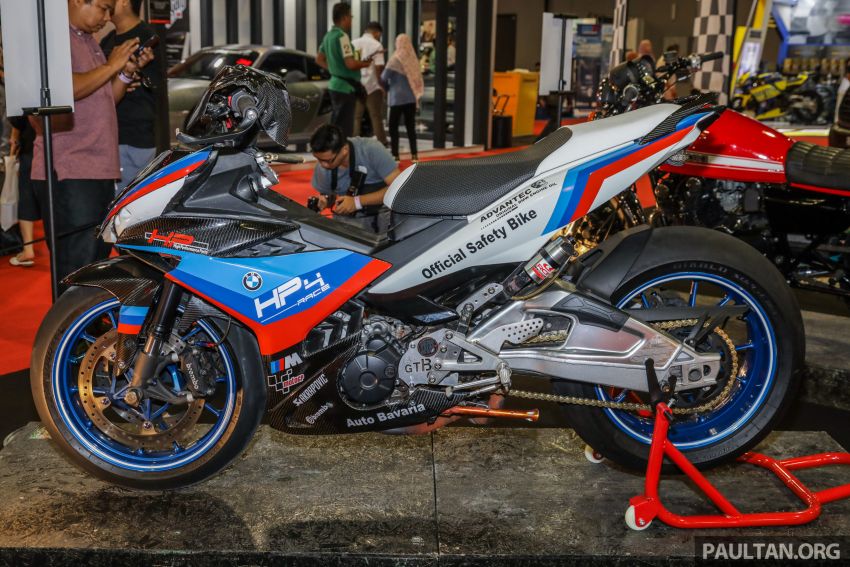 KLIMS18: Yamaha Y15ZR ubah suai gaya superbike 894702