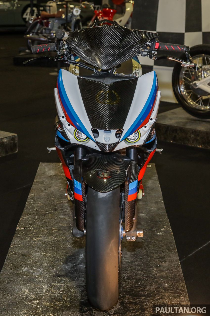 KLIMS18: Yamaha Y15ZR ubah suai gaya superbike 894703