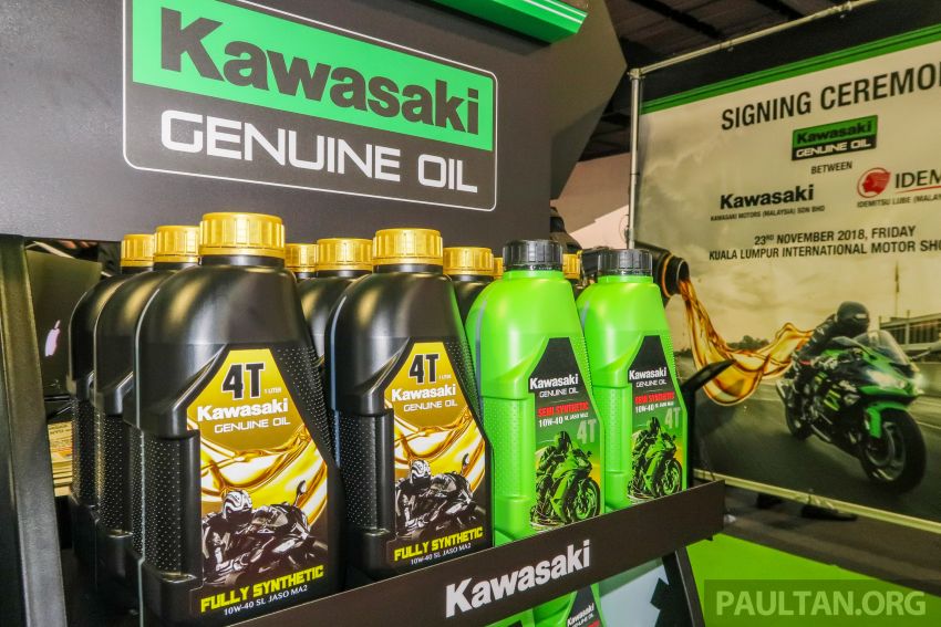 KLIMS18: Kawasaki Malaysia launches lubricant range 893486