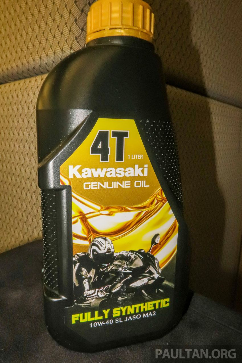 Kawasaki lancar barisan minyak pelincir 4T motosikal 892949