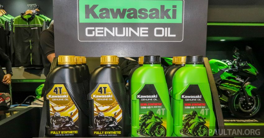 Kawasaki lancar barisan minyak pelincir 4T motosikal 892950