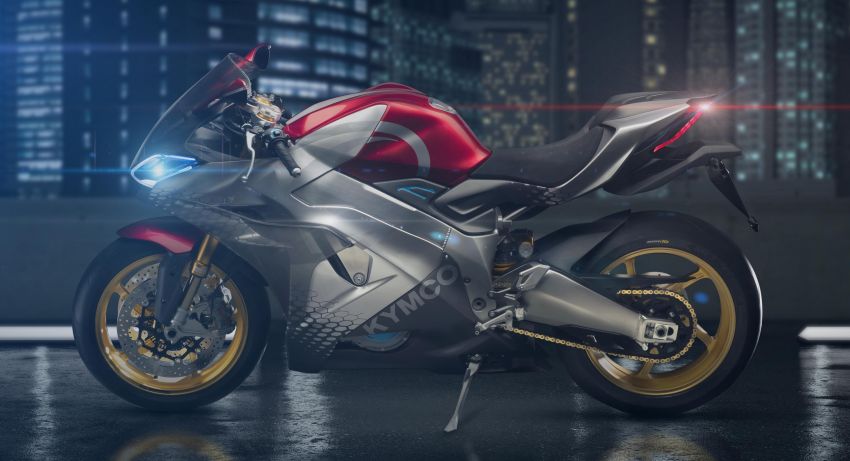 Kymco SuperNEX – motosikal elektrik dengan fokus kepada kepuasan penunggang, 0-100 km/j 2.9 saat 885646