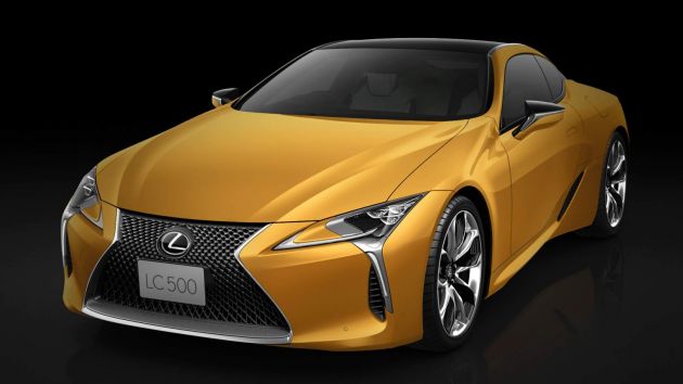 Lexus LC “Luster Yellow” – limited edition for Japan