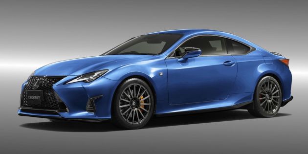 Lexus RC F 2019 dapat aksesori TRD di Jepun