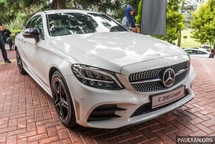 C205 Mercedes-Benz C-Class Coupe facelift debuts in Malaysia – C200 and C300 AMG Line, from RM347k 883852