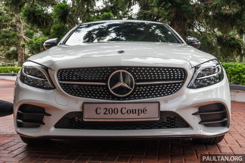 C205 Mercedes-Benz C-Class Coupe facelift debuts in Malaysia – C200 and C300 AMG Line, from RM347k 883853