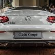 C205 Mercedes-Benz C-Class Coupe facelift debuts in Malaysia – C200 and C300 AMG Line, from RM347k