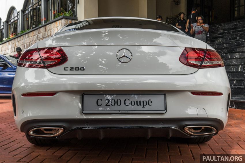 C205 Mercedes-Benz C-Class Coupe facelift debuts in Malaysia – C200 and C300 AMG Line, from RM347k 883854