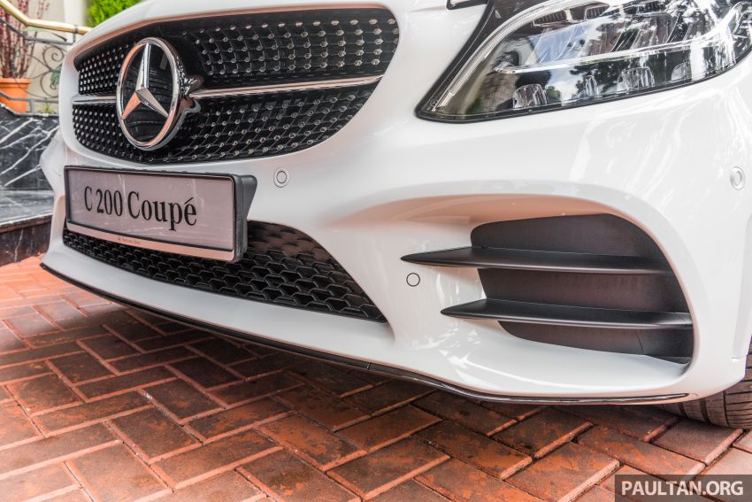 C205 Mercedes-Benz C-Class Coupe facelift debuts in Malaysia – C200 and C300 AMG Line, from RM347k 883858
