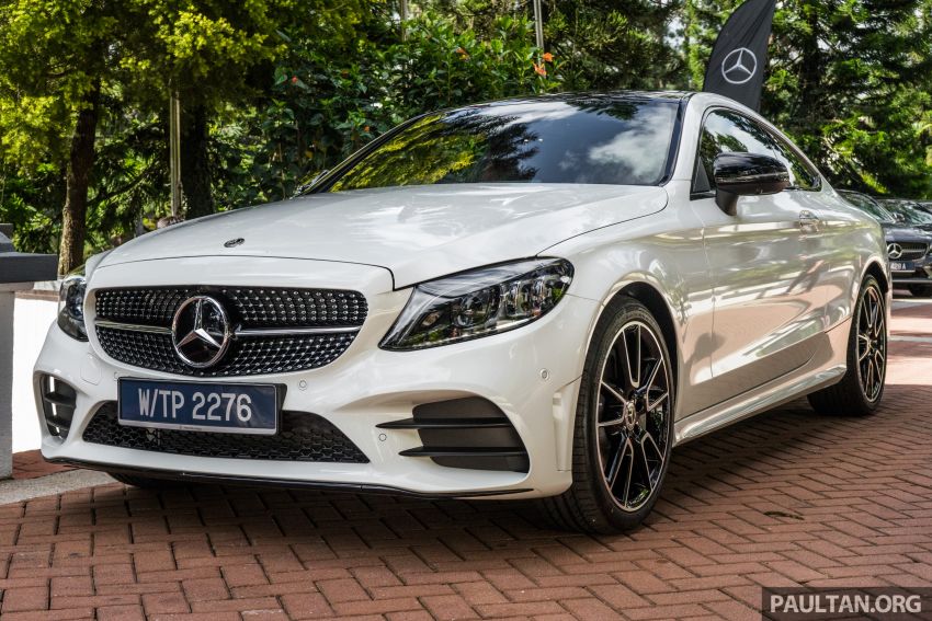 C205 Mercedes-Benz C-Class Coupe facelift debuts in Malaysia – C200 and C300 AMG Line, from RM347k 883811